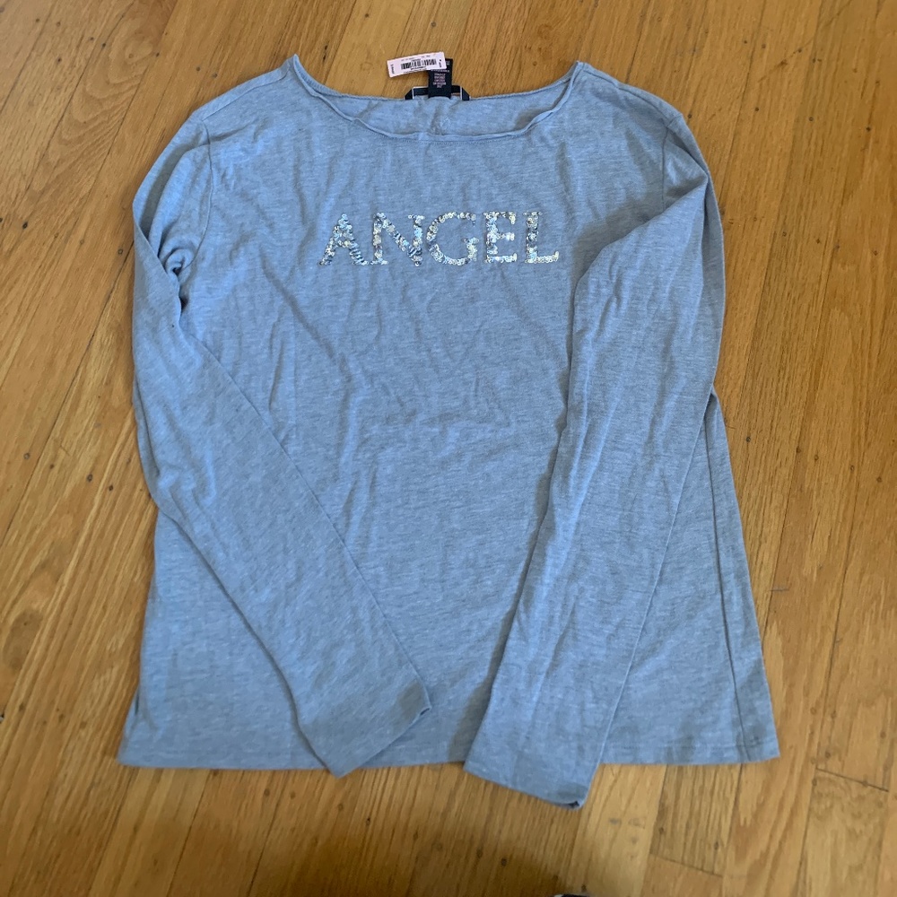 Victoria Secret Long Sleeve with Angel Sequin